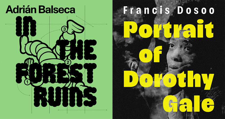 the poster images for Francis Dosoo and Adrian Balseca