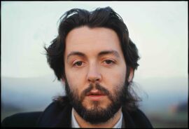 A headshot of Paul McCartney