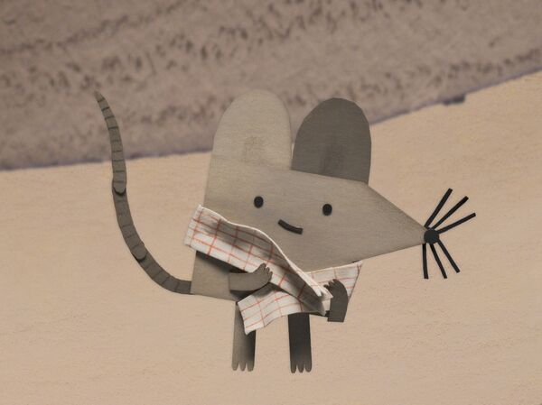 Animated still of a cute mouse