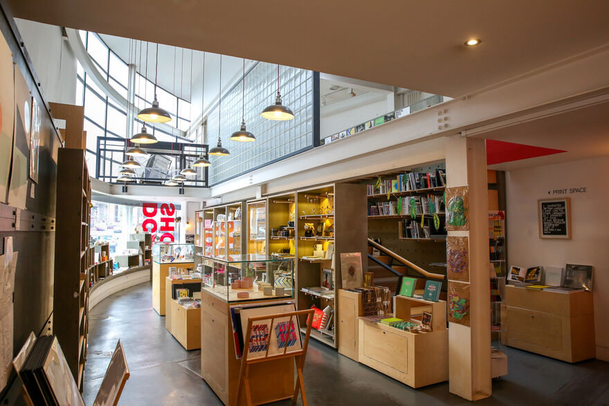 View of DCA Shop