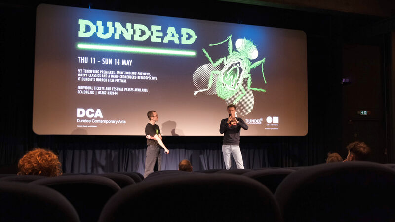 Dundead programmer Michael Coull hosts a Q&A with director of The Origin Andrew Cumming