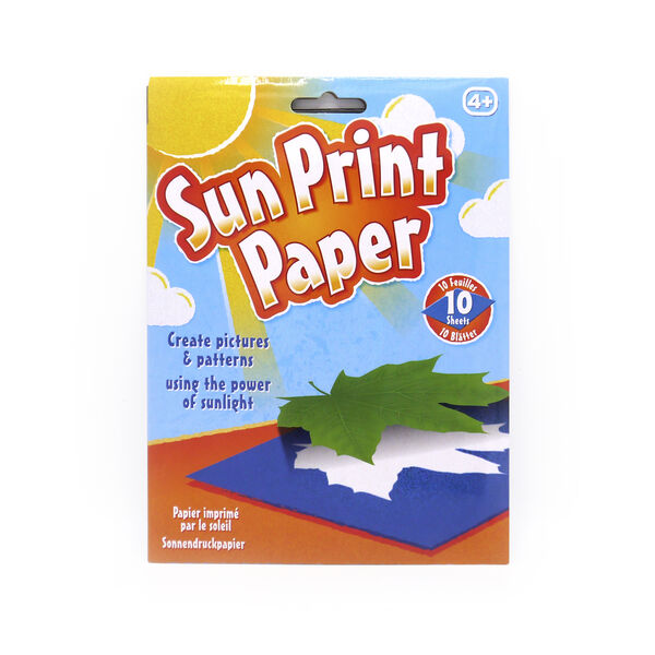 Pack of sun print paper