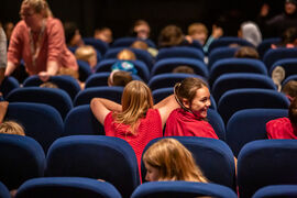 Children in the cinema at DCA