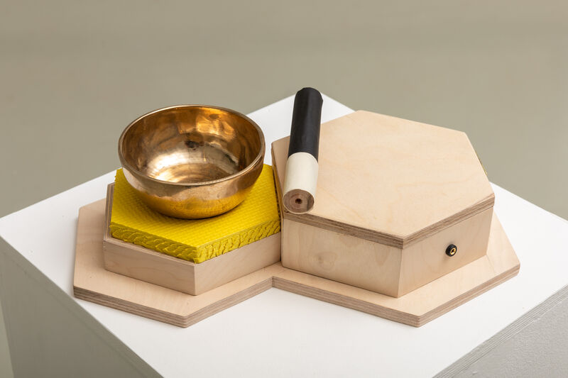 Sound bowl created by Soundplay Projects and Kingspark School pupils