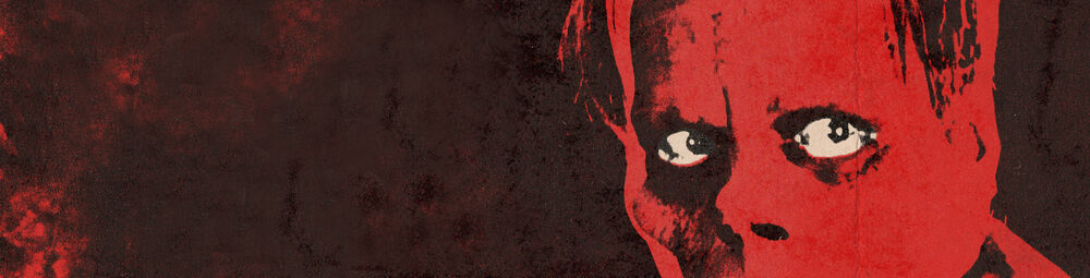 Image of The Phantom of The Opera in red with cream eyes