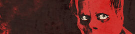 Image of The Phantom of The Opera in red with cream eyes