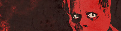 Image of The Phantom of The Opera in red with cream eyes