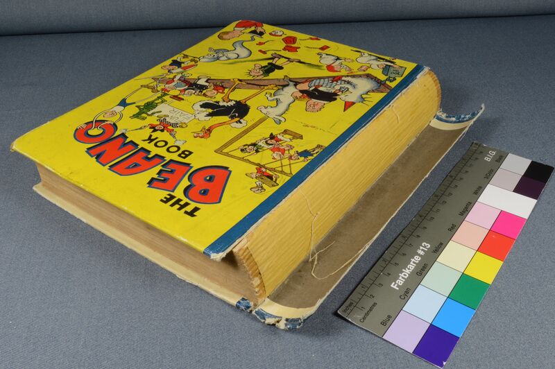The Beano Book with broken spine
