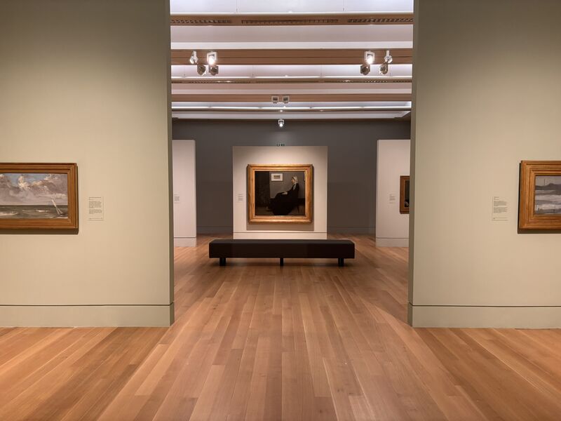 The exhibition space for the Whistler exhibition