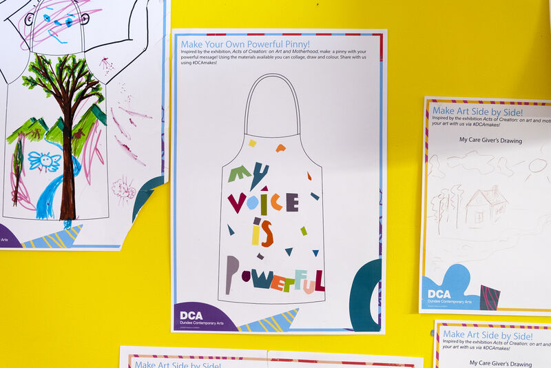 Powerful Pinny activity sheet with the message - My voice is powerful