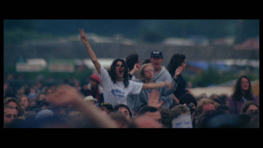 Crowd at an outdoor festival