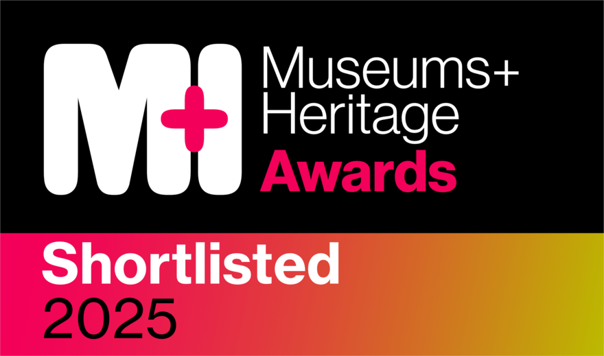 Museums+Heritage Awards Shortlisted 2025 logo