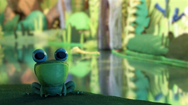A cute little frog!