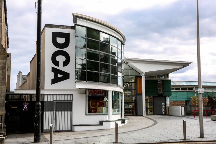 The exterior of DCA from the Nethergate 