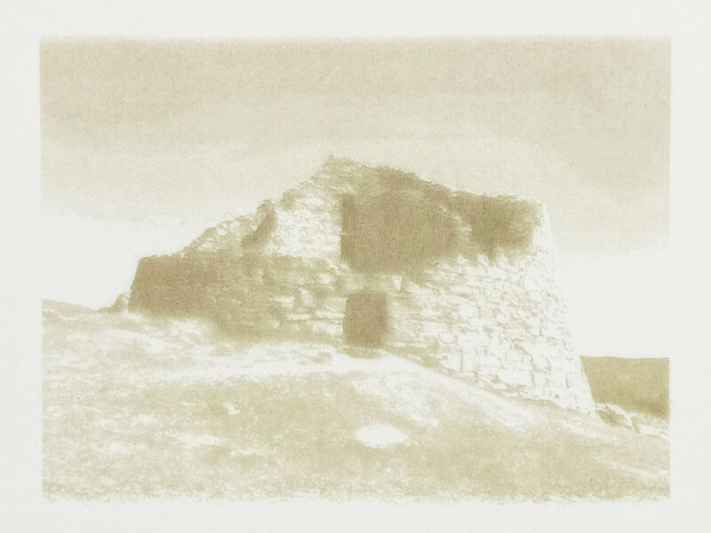 Print of a broch