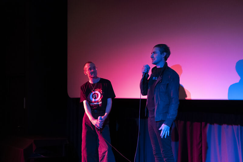 Q&A between Dundead Programmer Michael Coull and director of short film Bath Bomb Colin G Cooper 