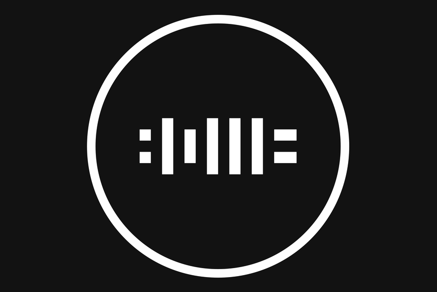 White Biome Logo on black background