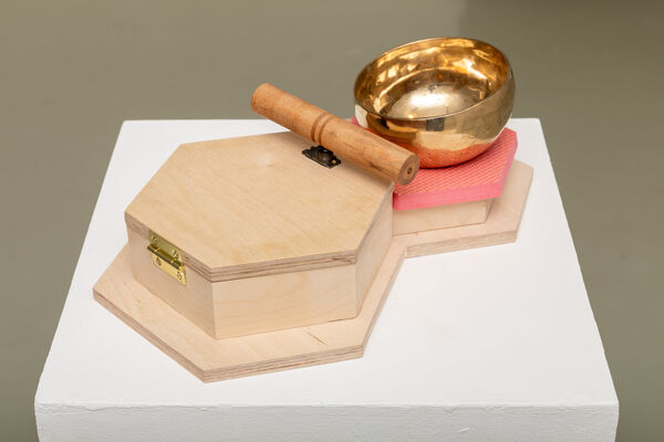 Sound bowl created by Soundplay Projects and Kingspark School pupils