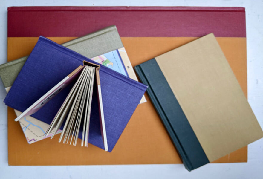 Selection of hardcover books