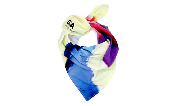 Tay Series I Large Silk Scarf with DCA and Joanna Craig logo