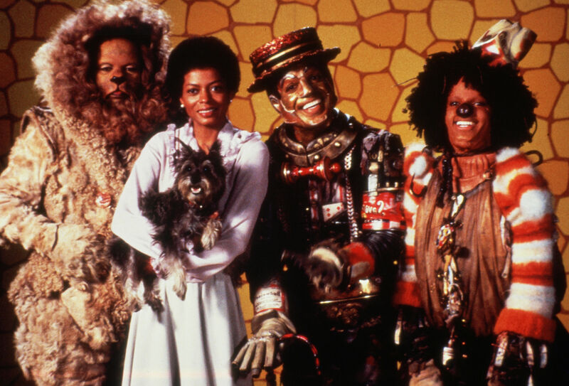 Image from the Wiz, the characters of the Wizard of Oz