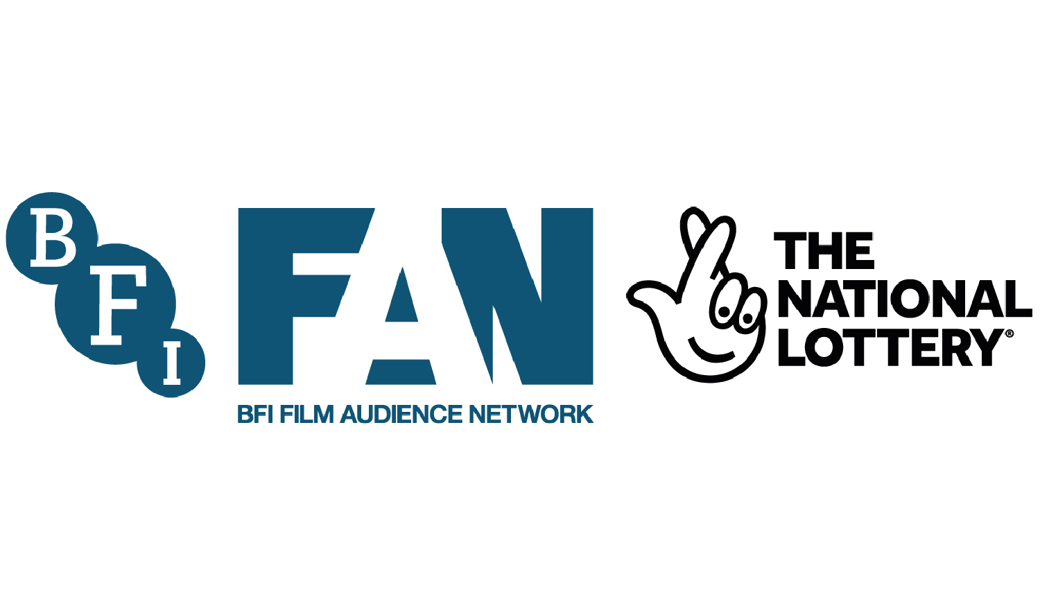 BFI Film Audience Network Logo and The National Lottery Logo
